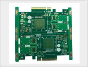 Fr-5 Smt Circuit Board 0,20mm 6 Layer Board PCB Yellow Υπηρεσίες OEM
