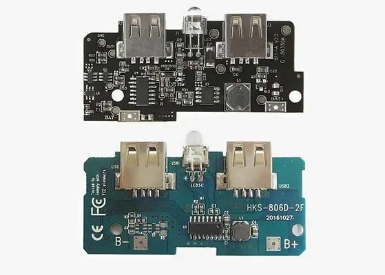 OEM 0,5oz Prototype Circuit Board 5V 2A Power Bank Module Charger 2A Dual USB 0,8mm