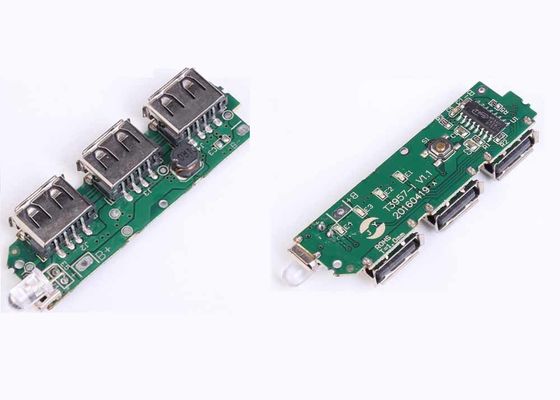 OEM 0,5oz Prototype Circuit Board 5V 2A Power Bank Module Charger 2A Dual USB 0,8mm