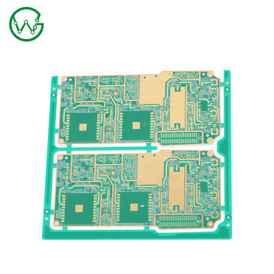 Συγκρότημα πλακέτων κυκλωμάτων UL PCB με πάχος χαλκού 1oz HASL επεξεργασία επιφάνειας 0.1mm Min Line Spacing